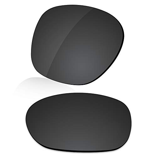 Image of LenzReborn High-impact Polarized Lens Replacement for Oakley Latch OO9265 Sunglass - Dark Black - Polarized