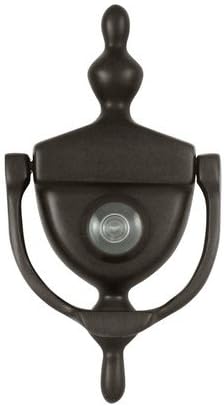 Door Knocker-Viewer, Oil Rubbed Bronze - Solid