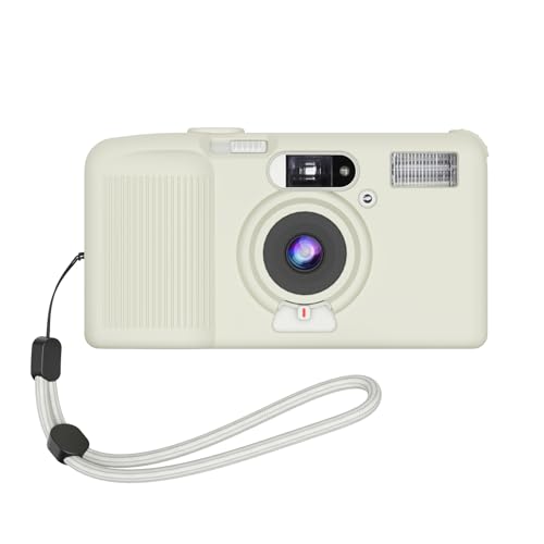 Funda de silicona para cámara Kodak Snapic A1 color beige miniatura 1