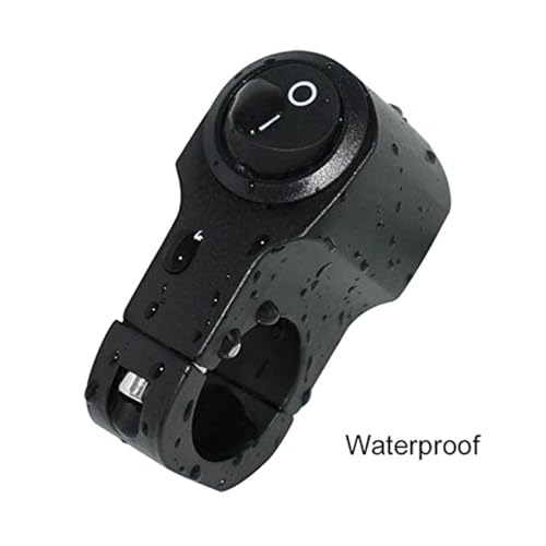 Interrupteur de phare universel pour guidon de moto robuste T3EF durable