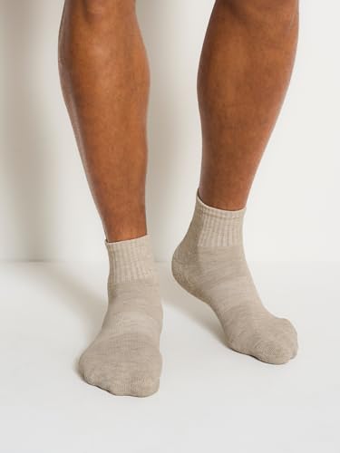 DKNY Men's 6 Pack Sport Cushion High Quarter Crew Socks2