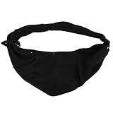 MERRYHAPY Tragbare Haustier Umhängetasche aus Polyester mit Breitem Schultergurt Praktischer Sling...