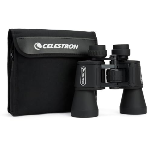 Image of Celestron UpClose G2 10x50 Porro Binoculars for Wildlife & Astronomy | Bright 50mm Objectives, Traditional Porro Prism Design, Multi-Coated Optics, Great for Nature Viewing, Soft Carrying Case