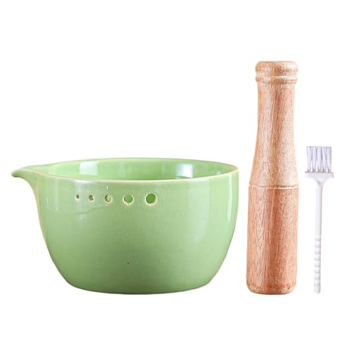 Cuenco Rallador De Ajo De Cerámica,Accesorio de Cocina para Triturar y Rallar Alimentos | Plato Rallador De Ajo | para Chocolate Queso Patata Cítrico Salsas Casa Camping Apartamento Apasionado