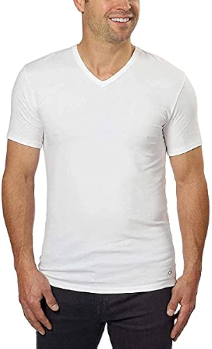 Calvin Klein Cotton Stretch V-Neck T-Shirt 3-Pack