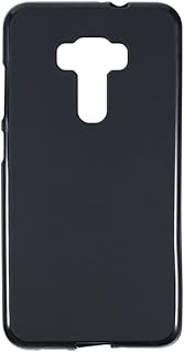 Shantime Capa para Asus Zenfone 3 ZE552KL, capa traseira de TPU macio à prova de choque, antiimpressões digitais, capa protetora de corpo inteiro para Asus Zenfone 3 ZE552KL (5,50 polegadas) (preto)