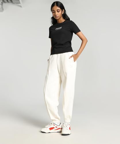 Image of Puma Women's Relaxed Fit Mid Rise Track Pant
