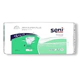 Seni Super Plus Adult Briefs for Severe Incontinence/Overnight, Large, 25 Count (Pack of 3)