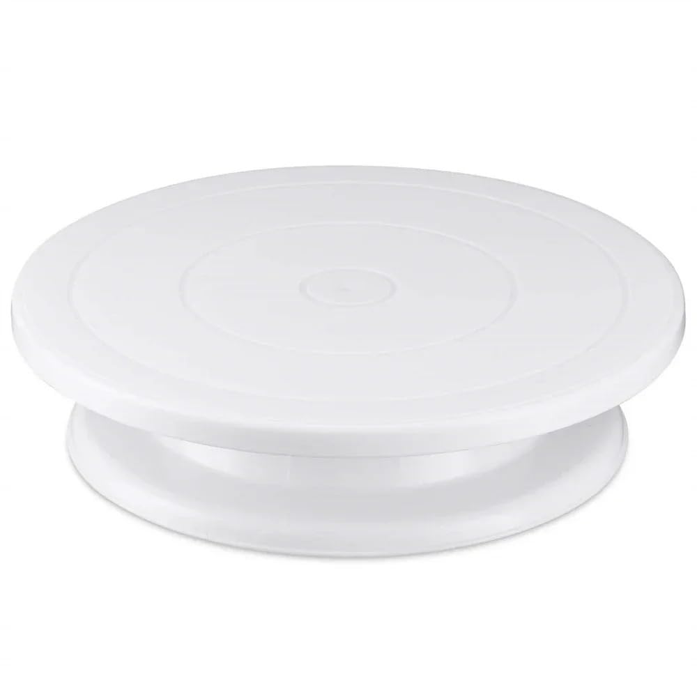 Backzubehör,Torten Zubehör 6-teiliges Kuchendekorationsset mit 2 geraden, abgewinkelten Spateln und 3 glatteren Schabern, Kuchendekorationsset, Backzubehör-Werkzeug(6pcs White)