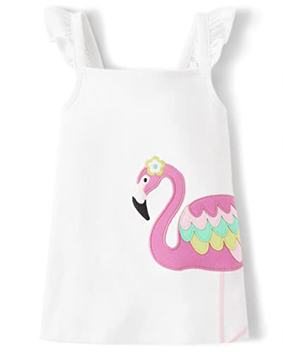 Image of Gymboree Girls' and Toddler Embroidered Tank Top