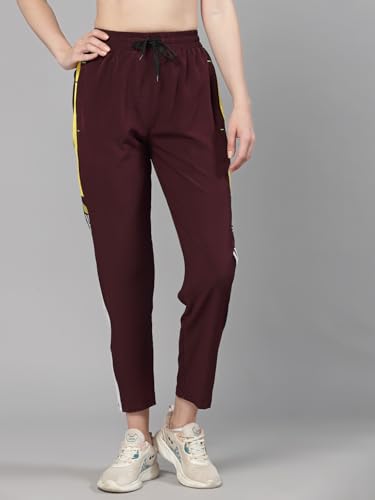 Image of UZARUS Women's 3 Pocket Sports Gym Track Pants Running Lower