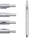 DunBong 4 in 1 Multicolor pen, Metal Cased Multifunction Pen, 0.5mm Mechanical Pencil, Red Ball Pen, Blue Ball Pen and Black Ball Pen (Silver)