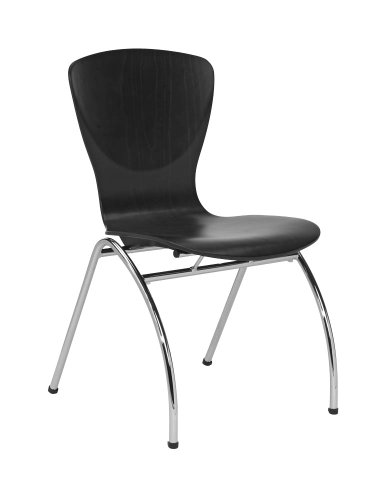 Preisvergleich Produktbild NOWY STYL Bingo Chrom 1.043 Besucherstuhl Bingo schwarz