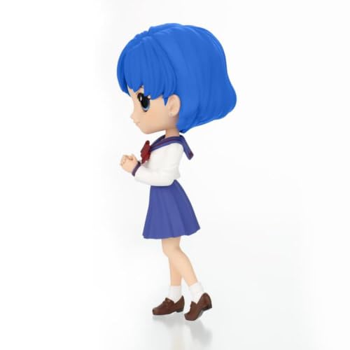 Image of Banpresto - Pretty Guardian Sailor Moon Q posket Ami Mizuno Figure Version A, Blue, (BP17748)