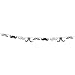 Fun Express - Paper Mustache Party Garland Paper, (2 Inches x 1/2 Inches x 7 Feet) (1-Pack)