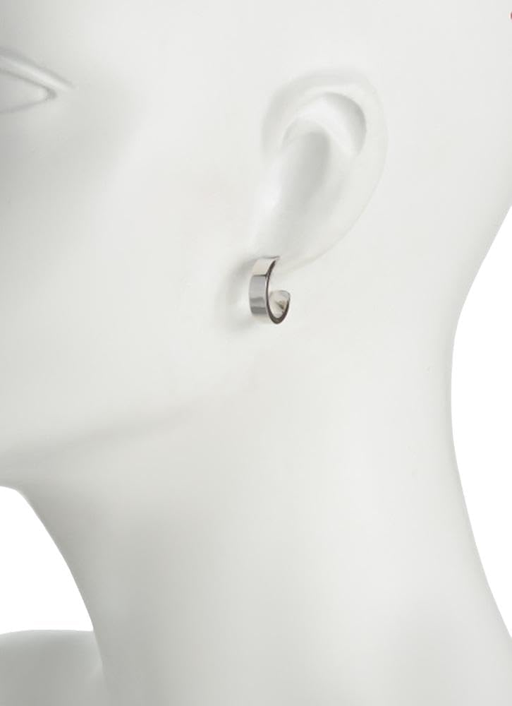 Kendra Scott Women's Henry Huggies Earrings in Silver - Image 3