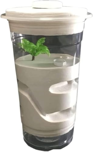 LoiYtrd Stereoskopische Acrylbeobachtung Nest Ameisenfarm Werkstatt Villa Tasse Ameisenwelt Ameisenburg Natürliche Landwirtschaft Garten Ameisennest Studie über das Verhalten von Kolonien