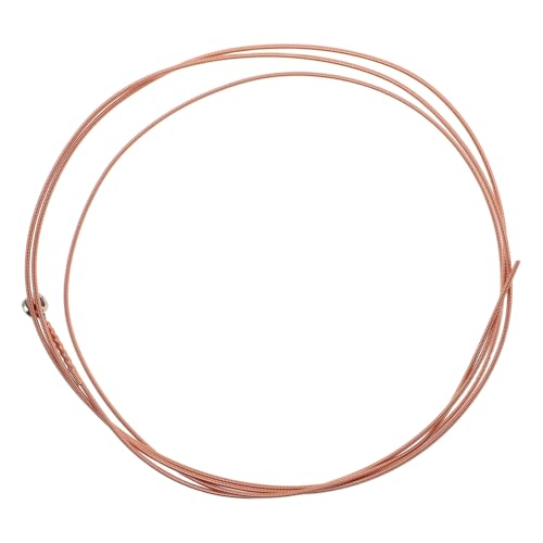 VICASKY 1 Pack Strings Individual Acoustic Guitar Strings Durable String Replacement for Folk Guitars Optimized Sound Playability Easy Maintenance Tool
