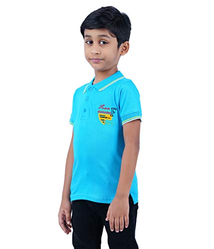 Image of CHECKERSBAY Boys Cotton Polo T-Shirt