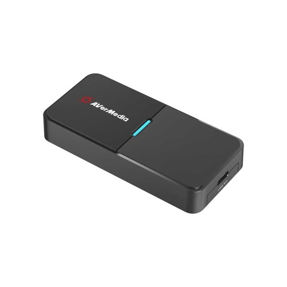 AVerMedia BU113 Live Streamer CAP 4K – Capturadora USB 3.0 para DSLR, videocámara, 4K30, 1080p60 HDR, Plug & Play, ultra baja latencia, OBS, Zoom, Teams, Mac, Win