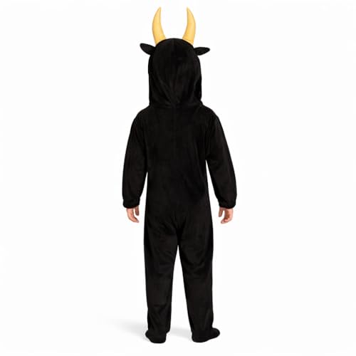 Image of Raj Costume Animal Fancy Dress Costume for Boys & Girls | Hooded Full Body Wildlife Zoo Animal Jumpsuit | Soft Costume for School Function, Fancy Dress, Halloween, Birthday, Cosplay & Role Play