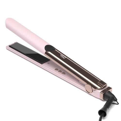 Plancha de pelo 2 en 1 con temperatura ajustable y cerámica miniatura 1