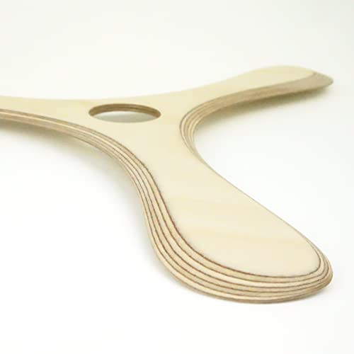 LAMEY bumerang Manufaktur - PROPELL 4 natur windstabiler Boomerang aus Holz für Anfänger und Fortgeschrittene - Image 6