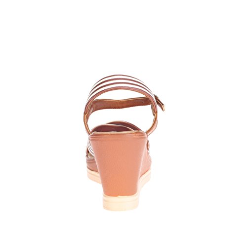 Image of CLEO by Khadim's Womens Faux Leather Wedges