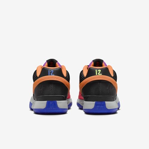 Image of Nike Ja 1 Men's Basketball Shoes, Black /Wolf Grey /Racer Blue, FJ4241 001 'All-Star Check' - Size 11