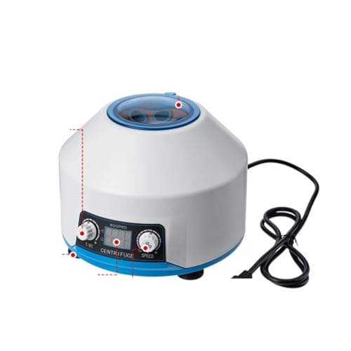 Centrífuga, Centrífuga eléctrica con función de sincronización, separador de suero, 4000r/min, máquina centrífuga de escritorio for práctica médica de laboratorio