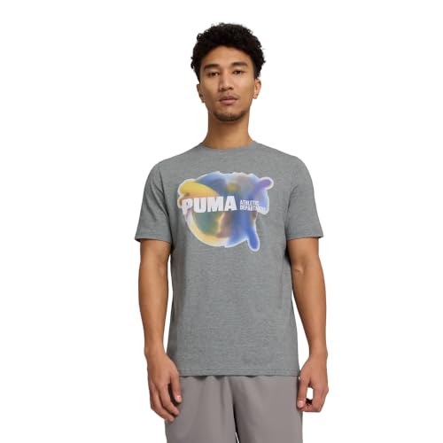T-shirt graphique PUMA homme coupe ample pour éviter les textiles trop serrés