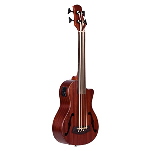 ukulélé Voyage Article Acoustique Électrique en Bois De 30 Pouces Éq Tuner F Sound Trous - Les Beatles, Paul McCartney, John Lennon, RIngo Starr, George Harrison ukulélé Voyage Article Acoustique Électrique en Bois De 30 Pouces Éq Tuner F Sound Trous – Image 3