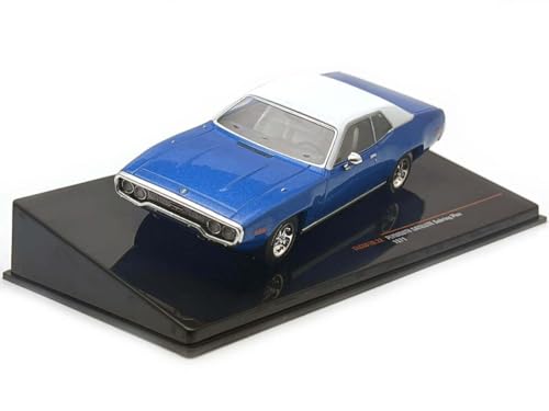 IXO 1/43 Plymouth Satellite Sebring Plus 1971 Azul/Blanco