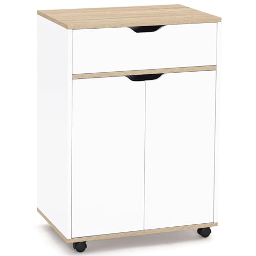 IDMarket - Desserte de cuisine COSY placard avec tiroir...