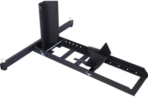 1800 Lb. Capacity Motorcycle Stand/Wheel Chock,Adjustable Heavy Duty