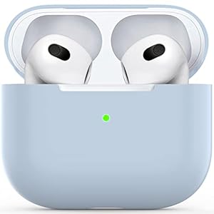 voor Airpods 3 hoes, beschermende ultradunne zachte siliconen schokbestendige antislip bescherming accessoires…