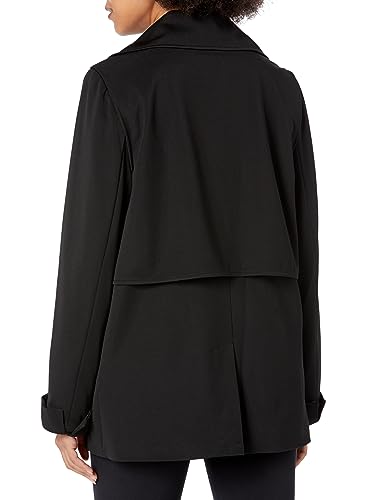 Adrianna Papell Women's Tall Size Trench Jacket with Back Yoke3