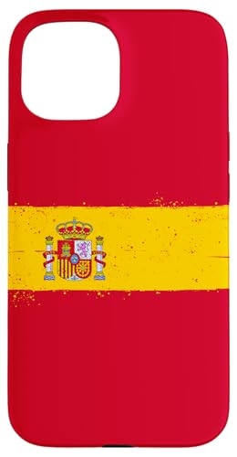 �ւ荂���X�y�C����̂��߂̃r���e�[�W �X�y�C������ Vintage Spain Flag for Espana �X�}�z�P�[�X iPhone 15 �p
