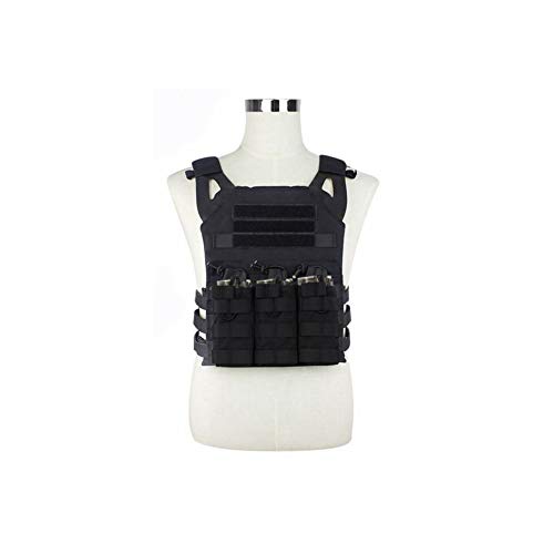 Mlida Tactical Vest Outdoor Breathable Combat Training Vest Nylon Adjustable for Hunting CS Game - Thumbnail 4