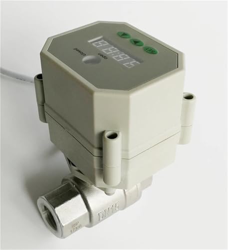 Vanne motorisée DN15 haut rendement en acier inoxydable SS304 robuste - 3