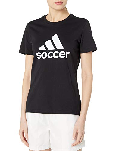 adidas Girls' Badge of Sport Football Tee
