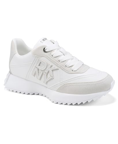 DKNY ���f�B�[�X Nivardi Athletic ���[�X�A�b�v�X�j�[�J�[�A�z���C�g�A8