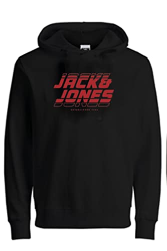 JACK & JONES JUNIOR Boy's JCOELLIOT Sweat Hood FST JNR Kapuzenpullover,...