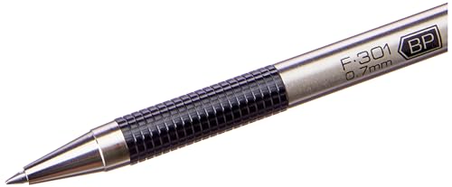 ZEBRA BOLIGRAFO METALICO F-301 PRETO ESTOJO PET CX/01 (7020)