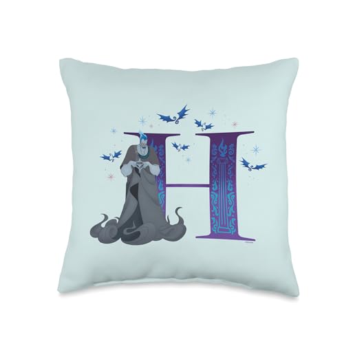Coussin Disney Villains Hadès H multicolore 40,6 cm - 2