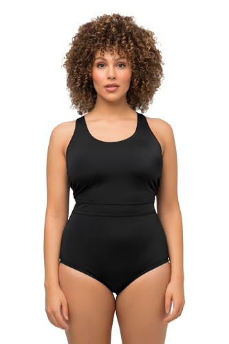 Ulla Popken, Damen, große Größen, Badeanzug, Zierknoten, Softcups,...