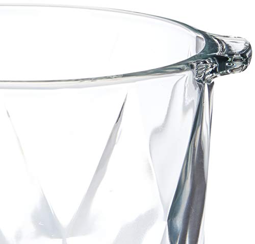 Balde de Gelo Listras Transversais Crisa Transparente