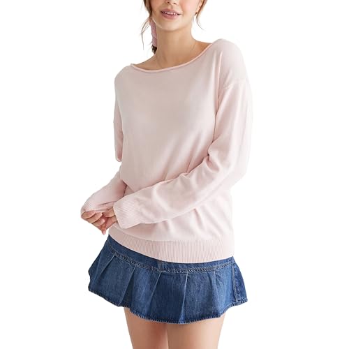 AEROPOSTALE Women's Off The Shoulder Sweater3