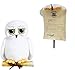 Produktbild Plüschfigur Hedwig Eule Harry Potter mit Annahmebrief in Hogwarts 25 cm