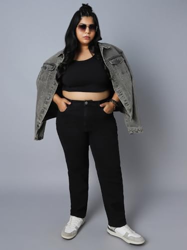 Image of HIGH Star Women's Regular Fit Mid Rise Jeans